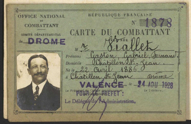 Viallet, Gaston Gabriel Fernand