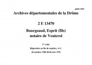 18 octobre 1789-20 février 1791