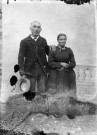 Buis-les-Baronnies.- Portrait d'un couple.