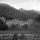 Saoû.- Le château de la Forêt du mécène Maurice Burrus démoli en 1971.