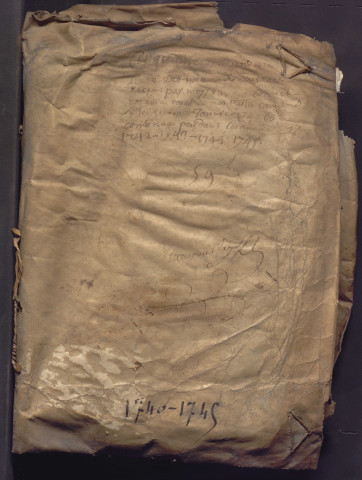 3 janvier 1740-24 mars 1745