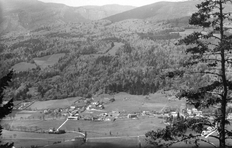 Vue panoramique du village.