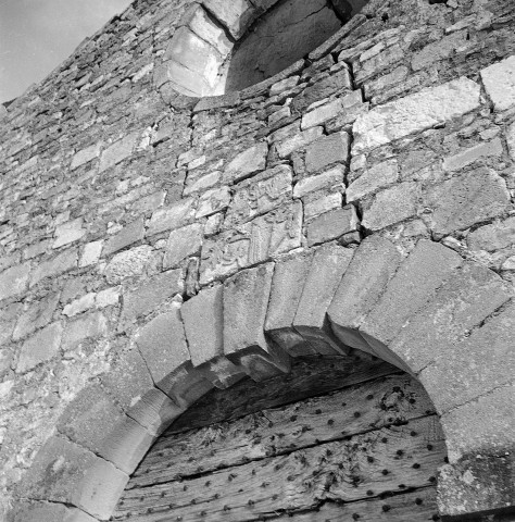 Crupies.- La chapelle Saint-Jean-Baptiste avant la restauration de 1960.