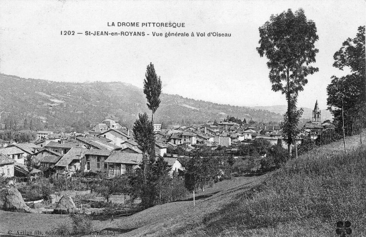 Vue générale du village.