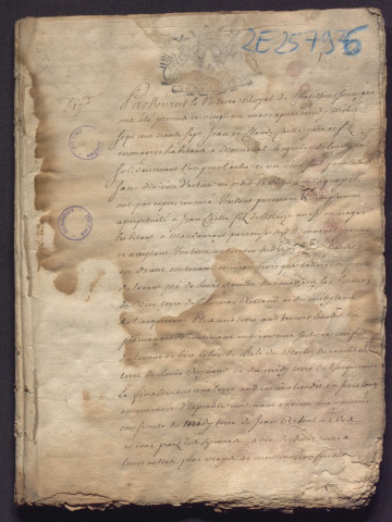 21 mars 1737-14 janvier 1739