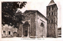 L'église Saint-Valère.