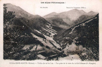 Route du col de la Croix-Haute.