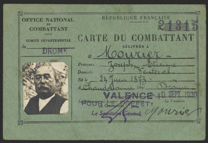 Mourier, Joseph Étienne