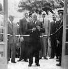 Montélimar.- Inauguration d'une exposition au château des Adhémar.