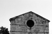 Saint-Paul-Trois-Châteaux.- La façade sud de la chapelle Sainte-Juste.