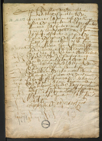 20 janvier-8 mars 1671