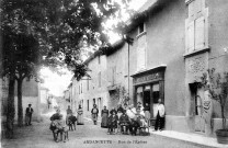 L'actuelle rue du Radier.