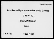 1er mai 1623-18 décembre 1624