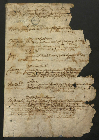 16 mai 1675-1er février 1680