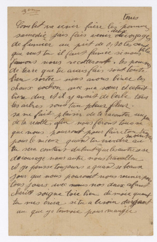 Lettres reçues par Noël.