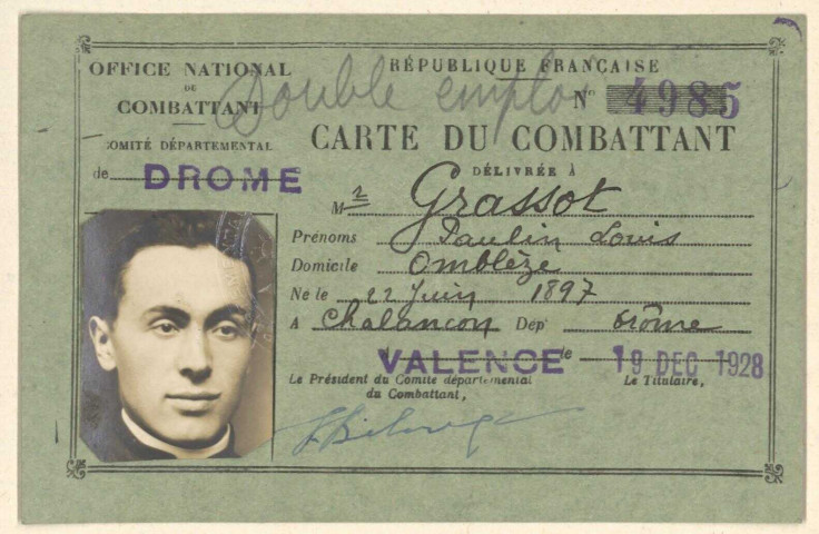 Grassot, Paulin Louis