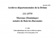 29 décembre 1772-27 décembre 1774