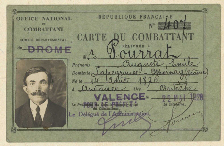 Pourrat, Auguste Émile