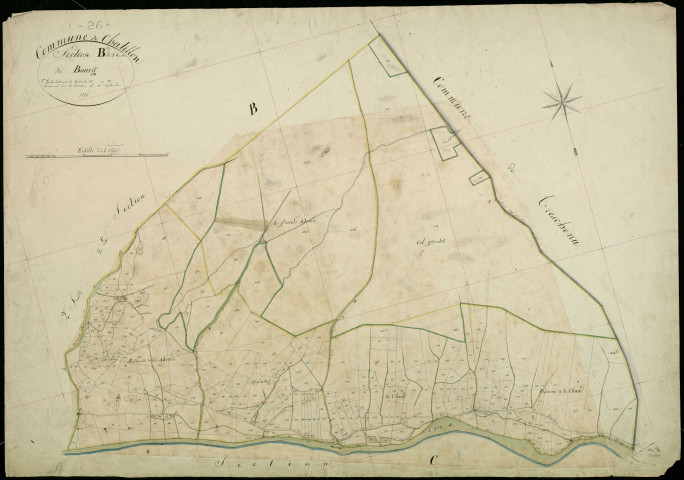 Section B3, Bourg (le).