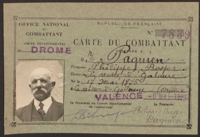 Paquien, Philippe Prosper