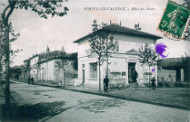 La poste sur l'actuelle avenue Jean Jaurès.