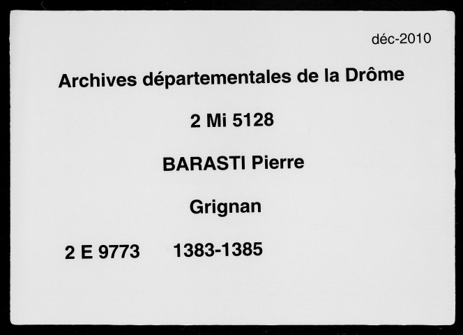 17 mars 1383-3 octobre 1385