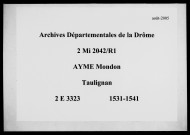 25 août 1531-2 novembre 1541