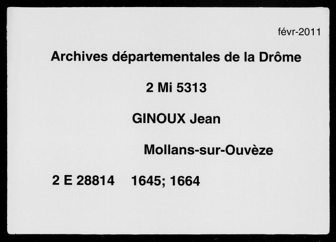 28 juillet-14 décembre 1645