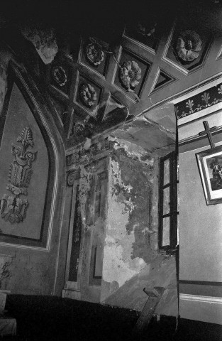 Rochebrune. - Peintures murales du chœur de l'église Saint-Michel.