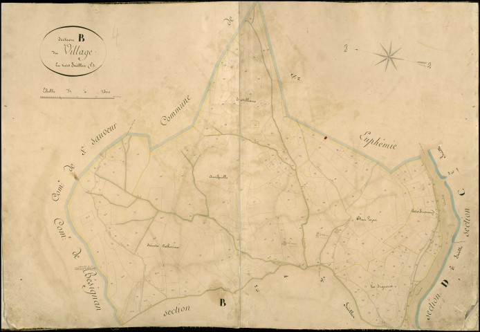 Plan avec des lacunes.