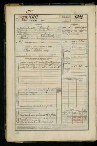 n°1001-1249 avec table alphabétique.