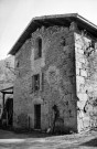 Bouvante. - Façade occidentale de la chapelle de l'ancienne correrie de la Chartreuse de Bouvante-le-Bas.