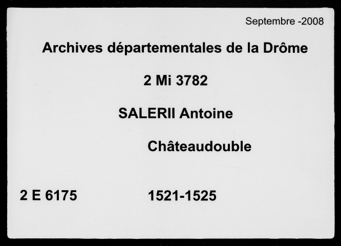 3 décembre 1521-28 décembre 1525