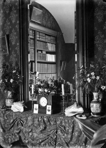 Marsanne.- Pièce de la maison Montluisant.