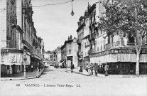 Valence.- L'avenue Victor Hugo.