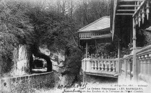 Saint-Martin-en-Vercors. - Les tunnels de la route des Goulets (avant 1915).