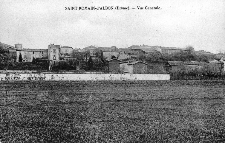 Vue du hameau Saint-Romain.