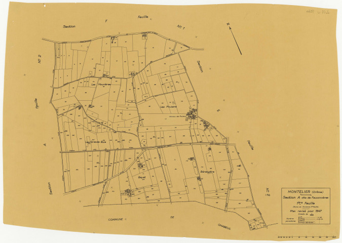 A1, Fauconnières. 1947.