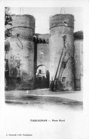 Porte nord ou porte d’Anguille.