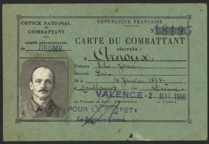 Arnoux, Élie Josué