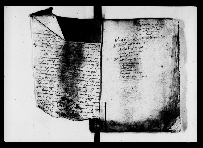 Notes étendues (22 décembre 1566-24 juin 1568, 6 mars-5 juin 1572, 27 février 1574, 31 mai 1578-12 juillet 1586).