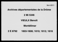 2 janvier 1603-3 février 1616