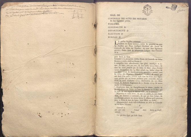 1er janvier 1743-31 décembre 1745