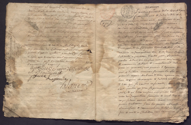 2 vendémiaire-26 thermidor an V