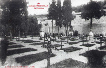 Le cimetière de l'abbaye.