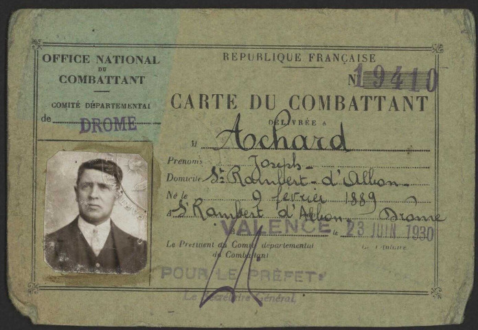 Achard, Joseph Alexandre