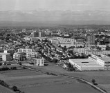 Vue aérienne du quartier La Monnaie.