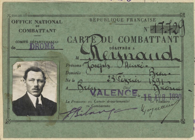 Reynaud, Joseph Henri