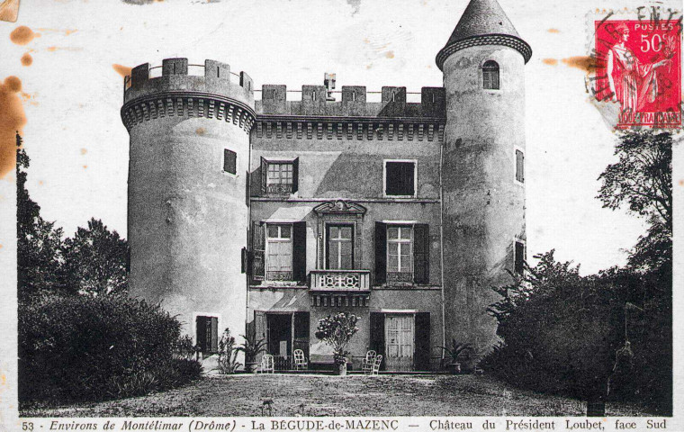 Le château d'Émile Loubet, président de la République de 1899 à 1906.