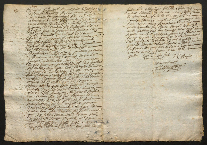 21 avril 1692-14 décembre 1694